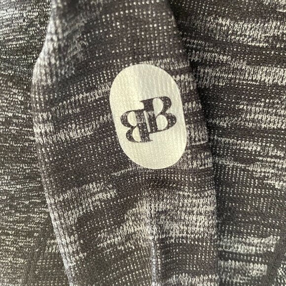 Barn Babe Equestrian Long Sleeve Charcoal Riding Top - Picture 3 of 4